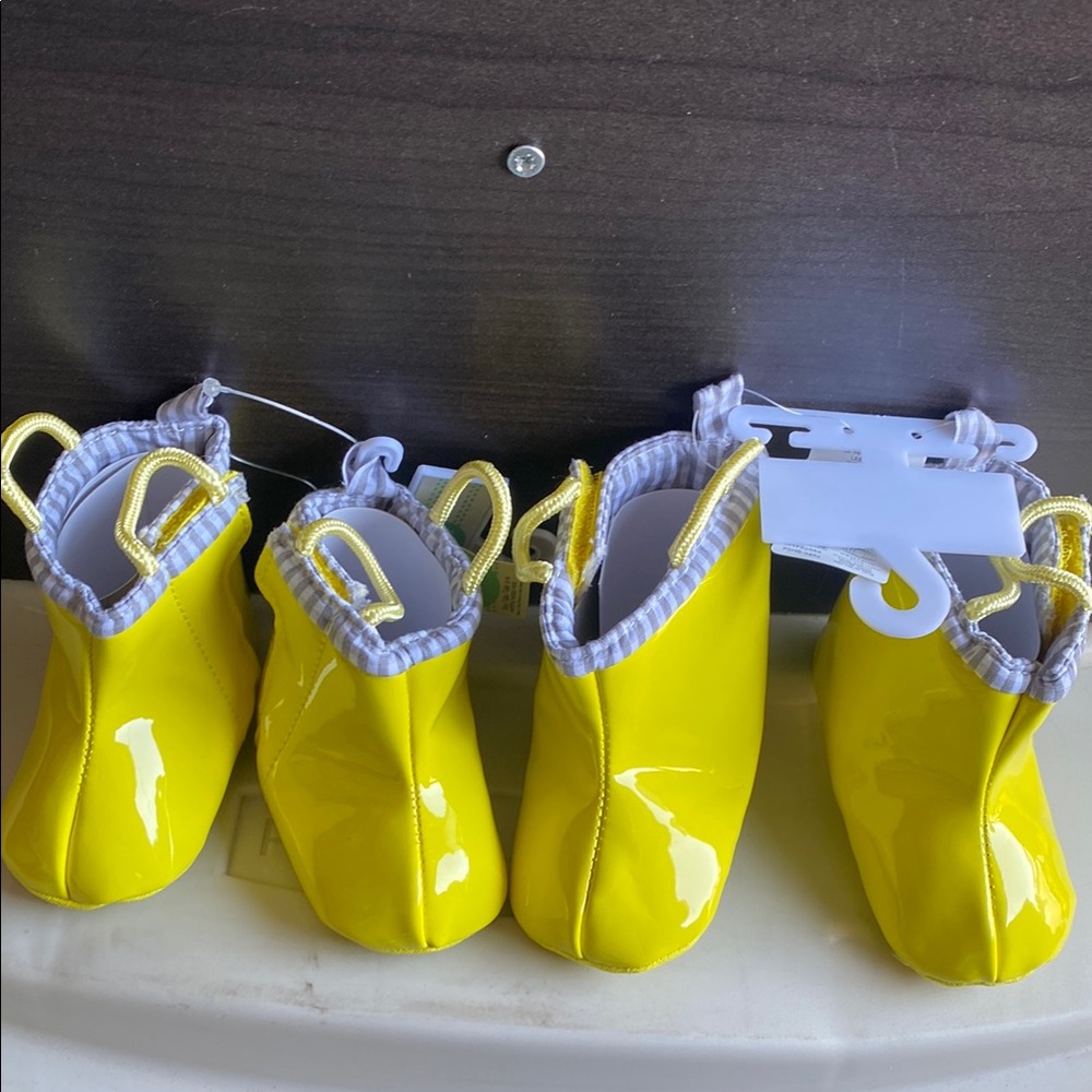 Yellow Kids Shoes